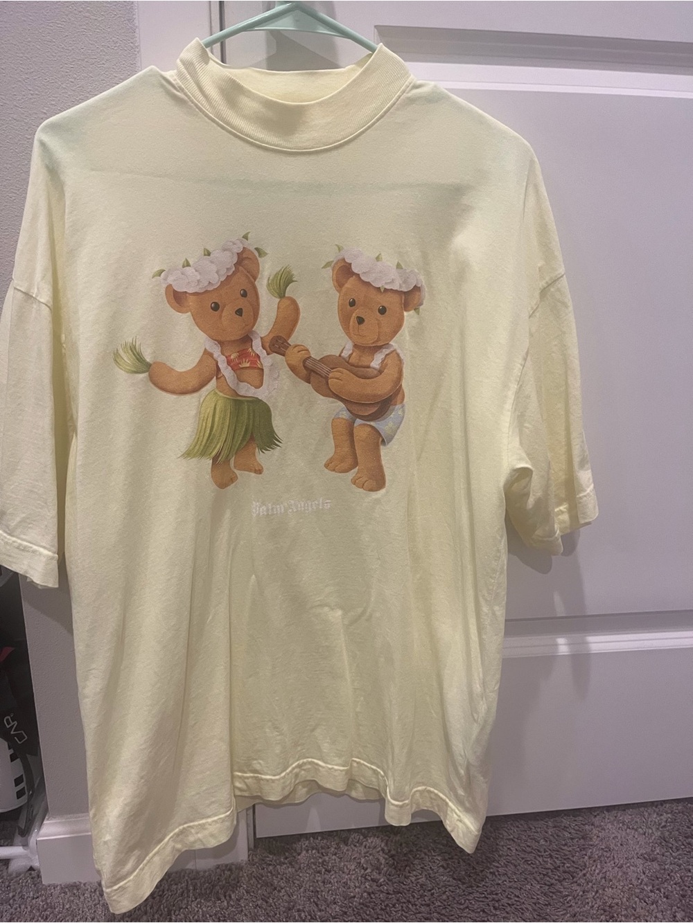 Palm Angels Dancing Bears Short Sleeve Tee